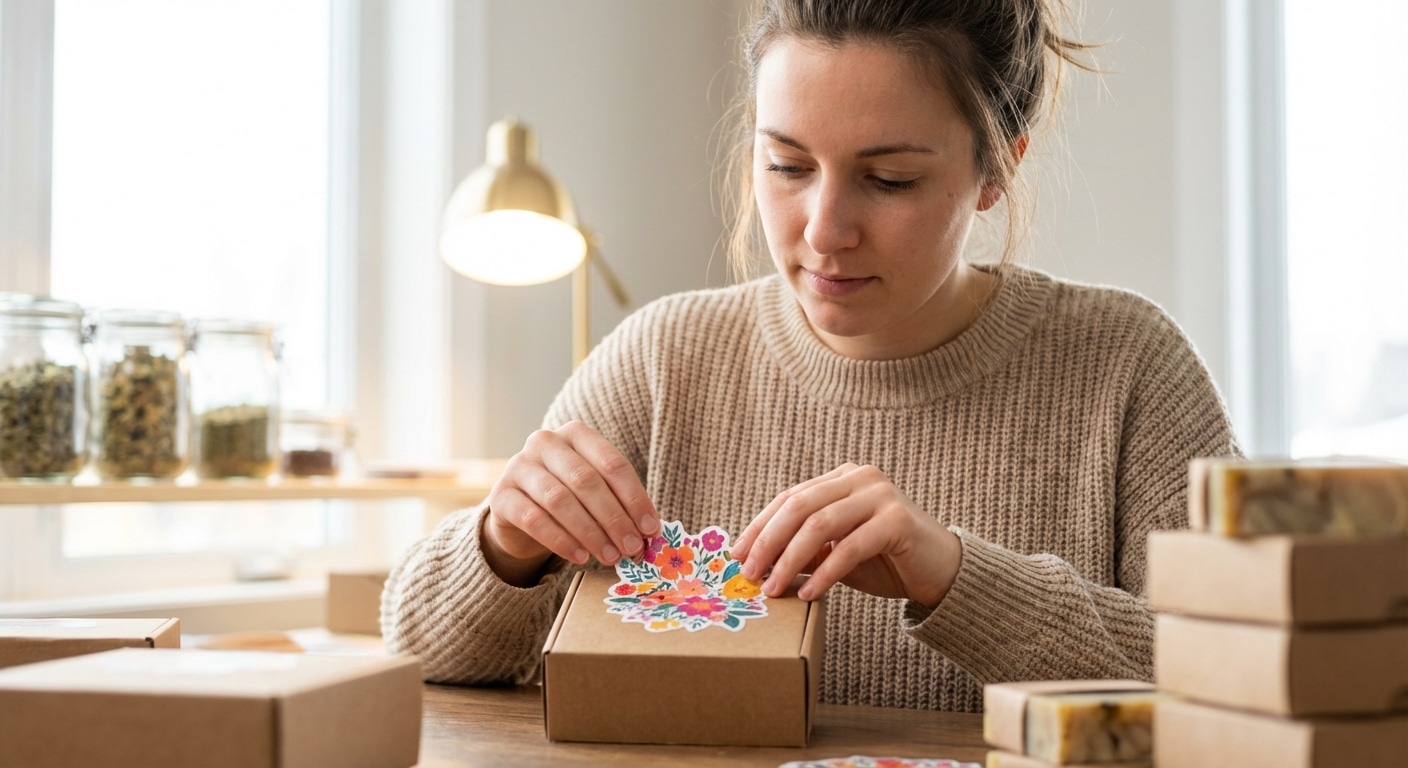 อัปเกรดสินค้า SME! สติ๊กเกอร์ไดคัทเพิ่มมูลค่าแพคเกจจิ้ง - custom-diecut-sticker-packaging