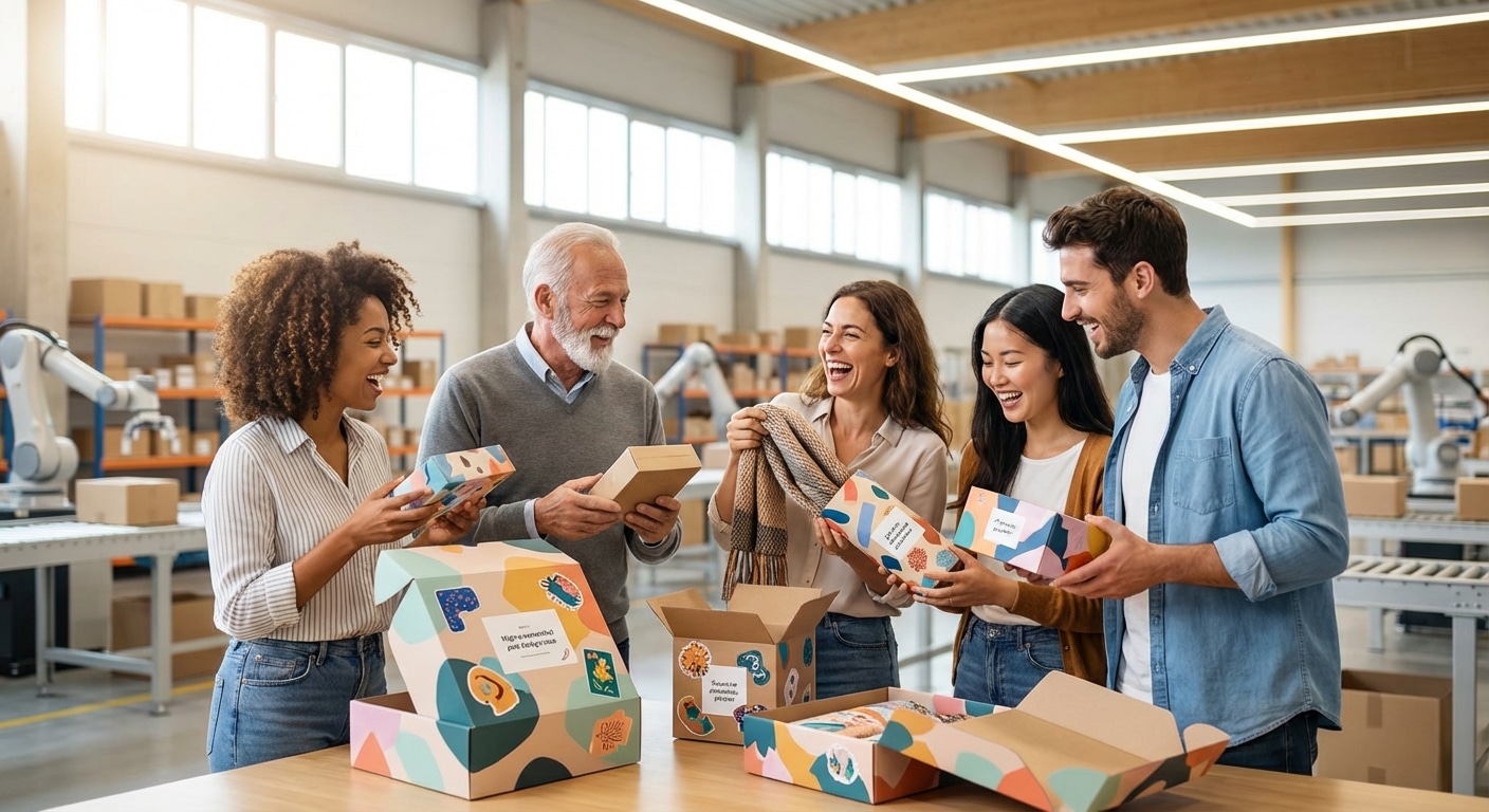 มัดรวมไอเดียทำสติ๊กเกอร์ติดกล่องพัสดุ มัดใจลูกค้าปี 2026 - custom-parcel-sticker-ideas