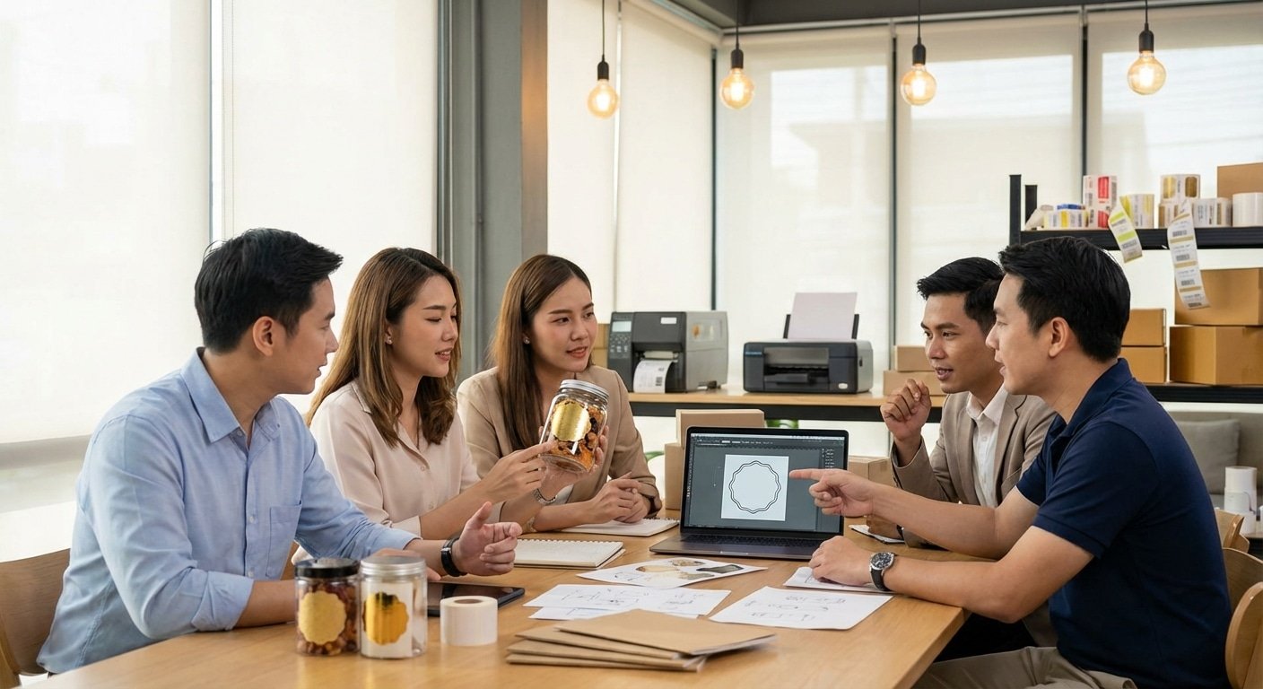 สติ๊กเกอร์ไดคัทคืออะไร? เทคโนโลยีเพิ่มมูลค่าแบรนด์ SME - die-cut-sticker-technology-sme