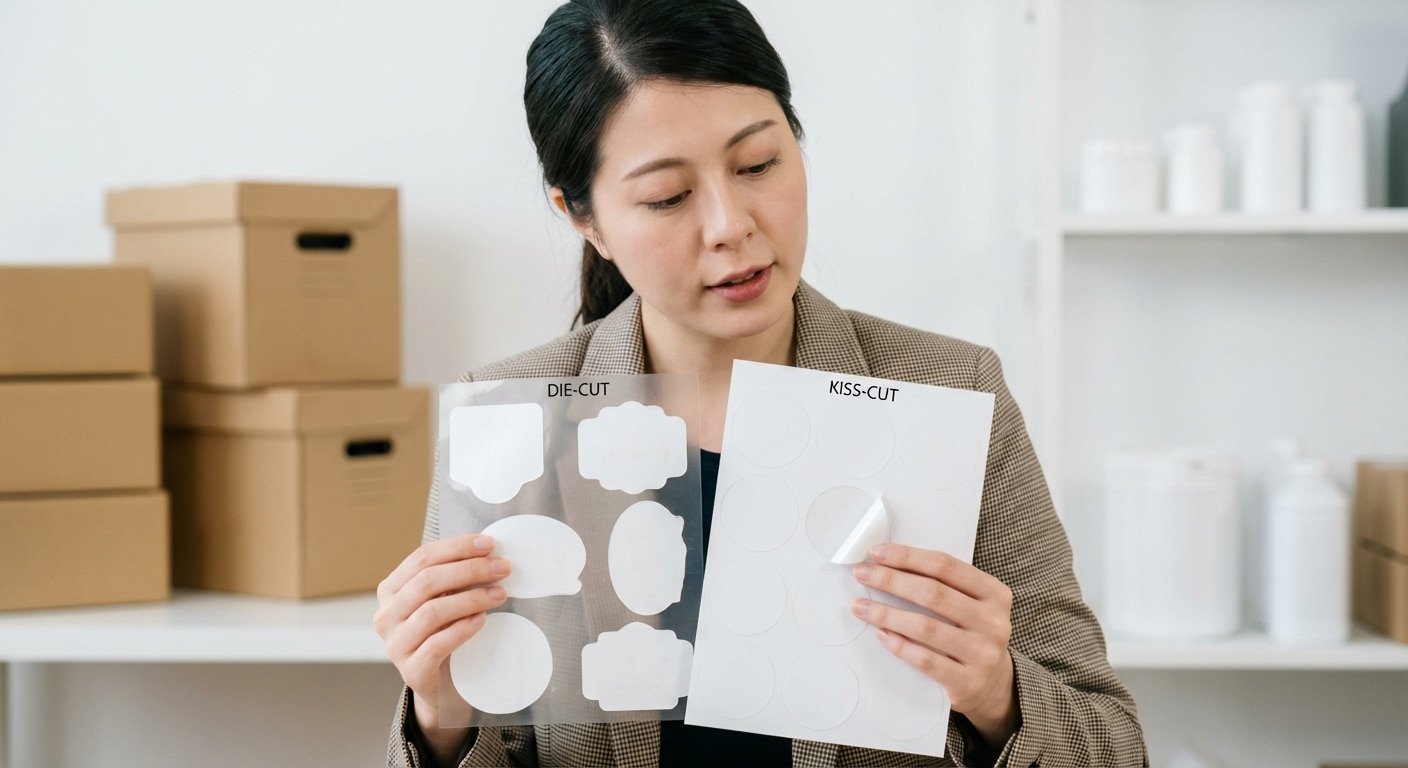 ไดคัทกับคิสคัทต่างกันอย่างไร? คัมภีร์สั่งทำสติ๊กเกอร์ SME - die-cut-vs-kiss-cut