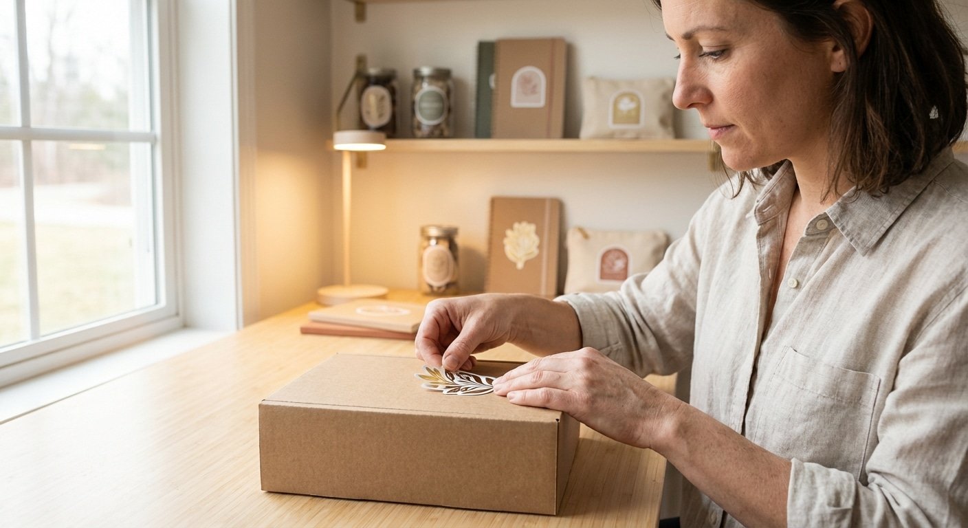 สติ๊กเกอร์ไดคัท เพิ่มกิมมิคแพคเกจจิ้ง SME ให้โดดเด่น - diecut-sticker-packaging-tips