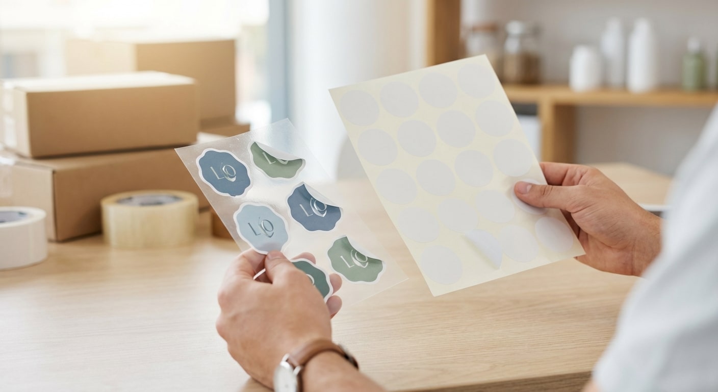 สติ๊กเกอร์ไดคัท vs ฮาล์ฟคัท เลือกแบบไหนให้ตอบโจทย์แบรนด์? - diecut-vs-halfcut-sticker-printing