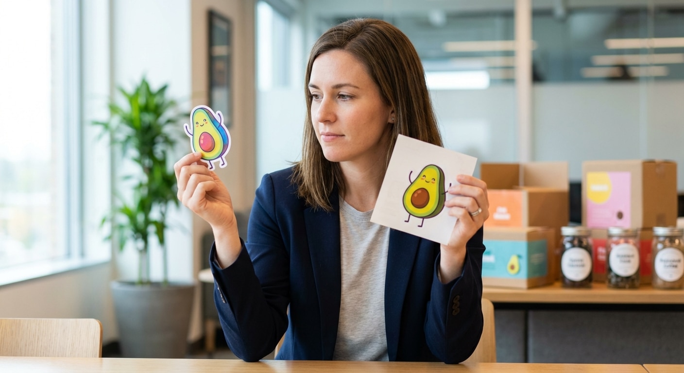 ไดคัท vs คิสคัท ต่างกันยังไง? ทริคสั่งสติ๊กเกอร์ให้เป๊ะ - diecut-vs-kisscut-sticker-guide