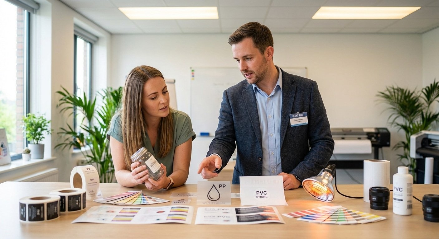 สติ๊กเกอร์ PP กับ PVC ต่างกันอย่างไร? เลือกแบบไหนให้ปัง - difference-pp-pvc-stickers