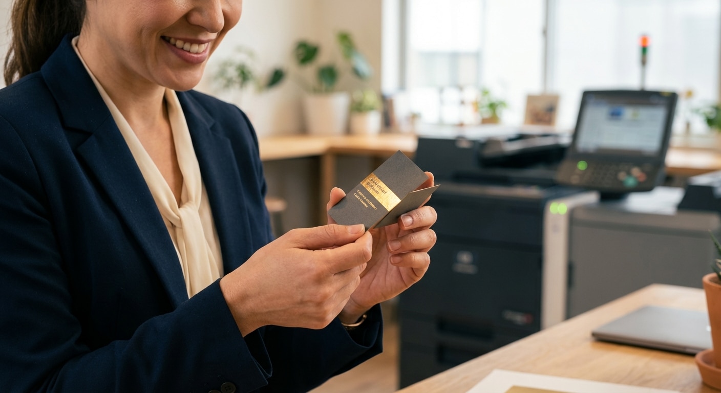 ไม่ต้องทำบล็อก! 'ปั๊มทองดิจิตอล' เทรนด์งานพิมพ์ 2026 หรูได้ในงบหลักร้อย - digital-foil-stamping-tech-no-block-2026