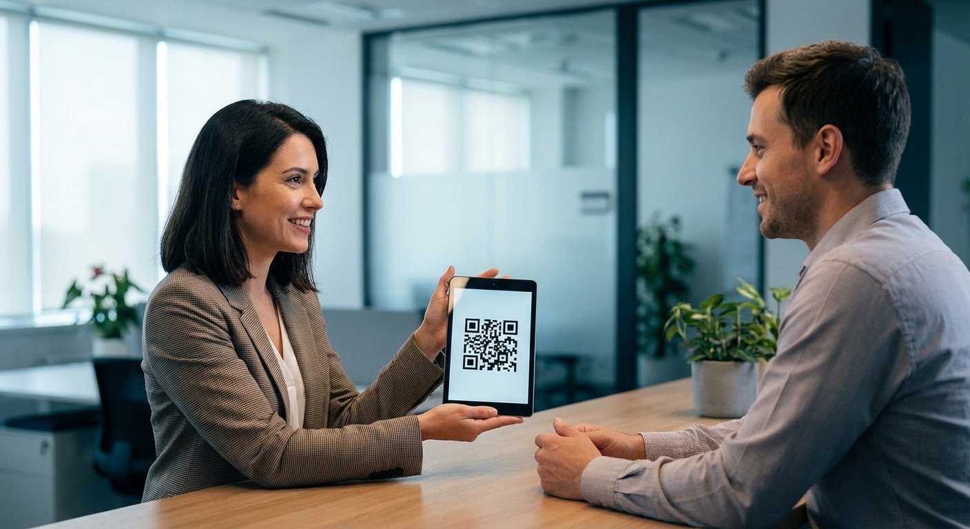 นามบัตรยุคดิจิทัล: ใส่ QR Code อย่างไรให้ลูกค้าทักแชท - digital-namecard-qrcode-tips