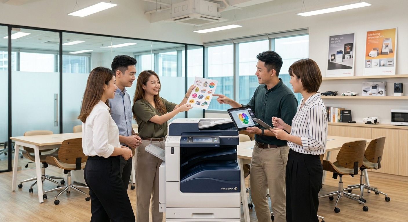 นวัตกรรมพิมพ์ดิจิทัล 2026: เครื่อง Fuji Xerox ตัวช่วย SME - digital-printing-tech-sme-2026
