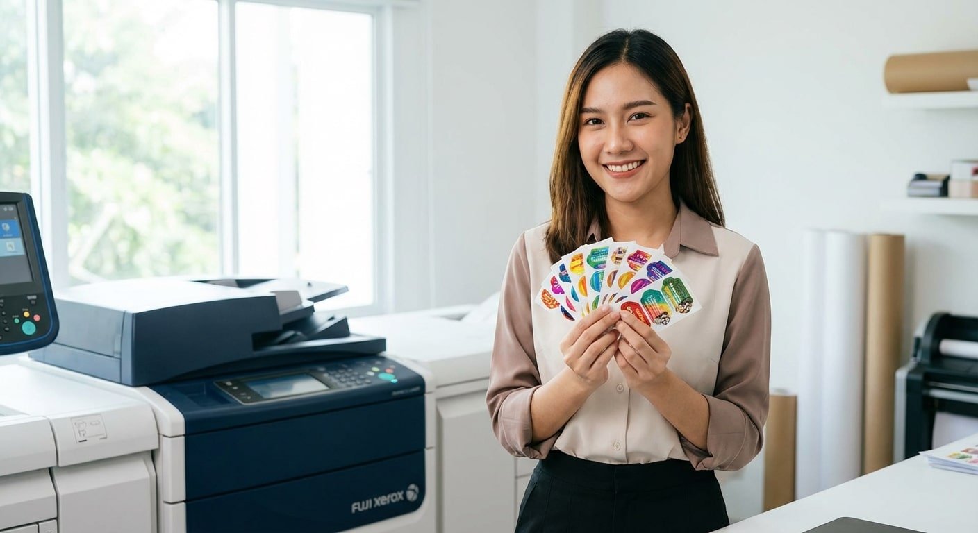 เทคโนโลยีพิมพ์ดิจิทัล 2026! ปลดล็อกข้อจำกัดสติ๊กเกอร์ SME - digital-printing-tech-sme-2026