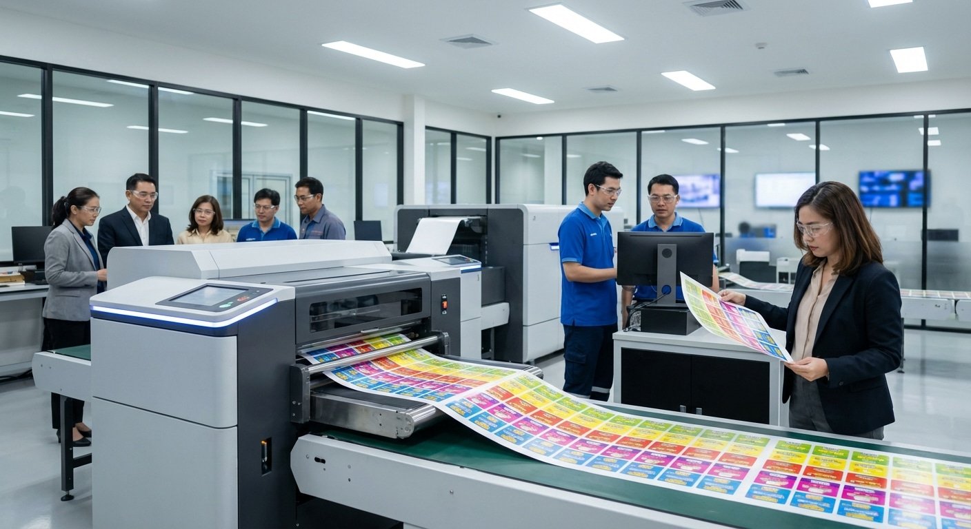 เจาะลึกเทคโนโลยี Digital Print 2026 พิมพ์ฉลากไว สีไม่เพี้ยน - digital-printing-technology-2026