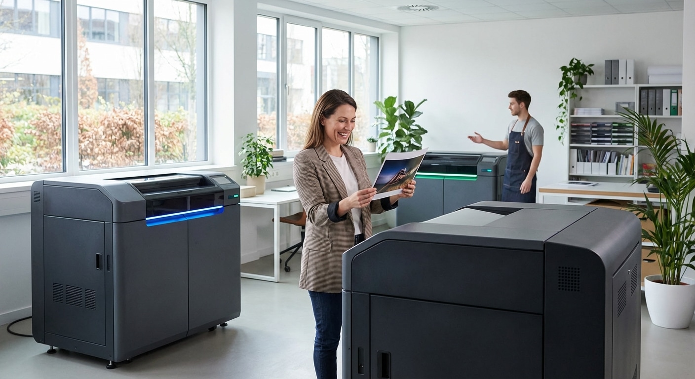 พิมพ์น้อยก็คุ้ม! เจาะลึก 'Digital Printing' ทางเลือก SME ยุค 2026 ไม่ต้องสต็อกของ - digital-printing-vs-offset-sme-2026