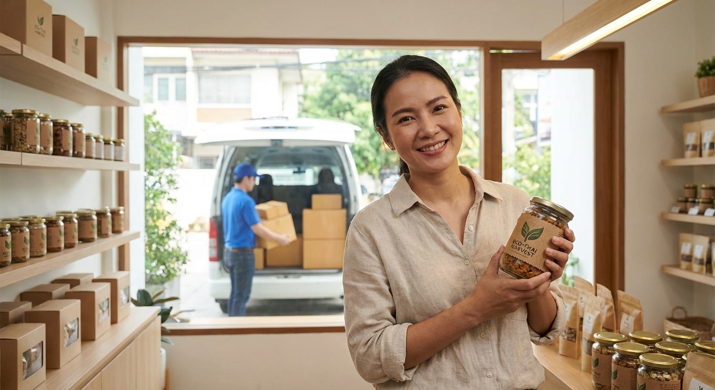 เทรนด์ฉลากสินค้า 2026! พิมพ์รักษ์โลก ดันยอด SME พุ่ง - eco-friendly-label-print-2026