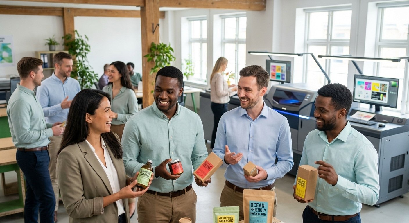 เทรนด์สิ่งพิมพ์ 2026! นวัตกรรมฉลากสินค้ารักษ์โลก มัดใจลูกค้า - eco-friendly-label-trend-2026