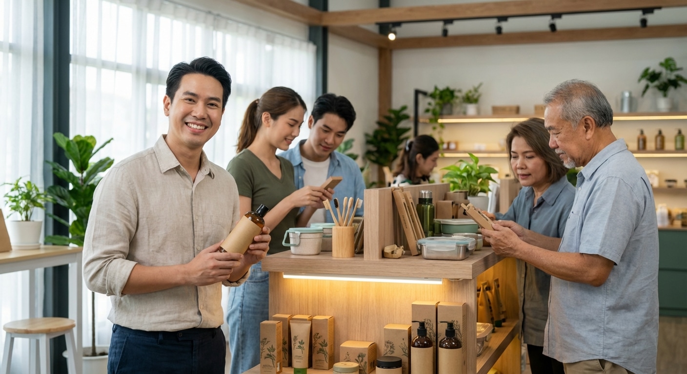 เทรนด์ 2026 มาแรง! ผู้บริโภคยอมจ่ายเพิ่มให้ 'ฉลากสินค้ารักษ์โลก' SME ไทยปรับตัวอย่างไร? - eco-friendly-label-trend-2026