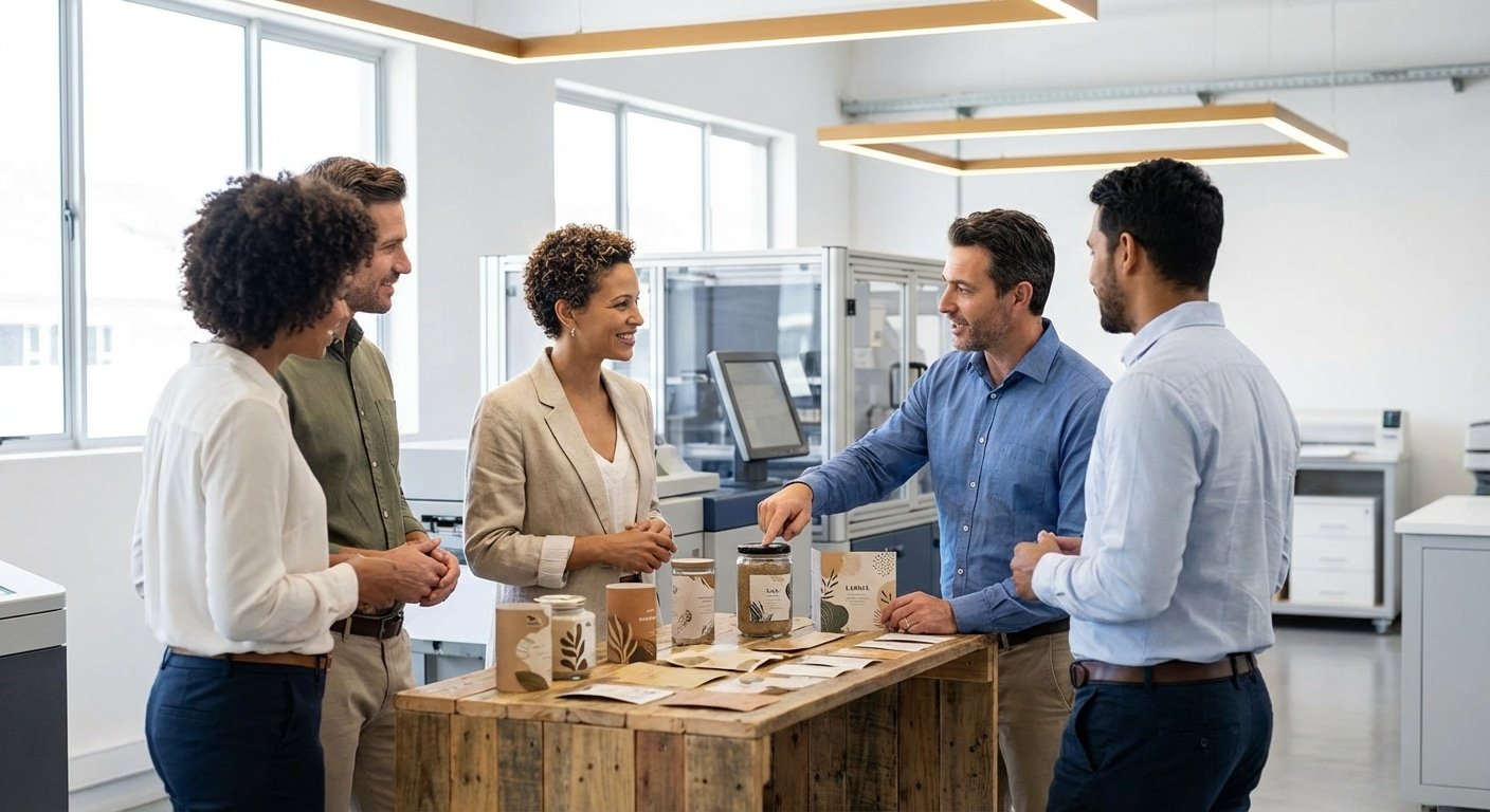 เทรนด์สิ่งพิมพ์ 2026! ฉลากสินค้ารักษ์โลกมัดใจผู้บริโภค - eco-friendly-label-trends-2026