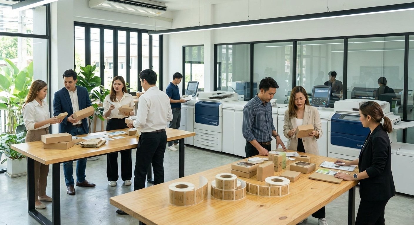 เทรนด์สิ่งพิมพ์ 2026: ฉลากแพคเกจจิ้งรักษ์โลกดันยอด SME - eco-friendly-packaging-print-trend