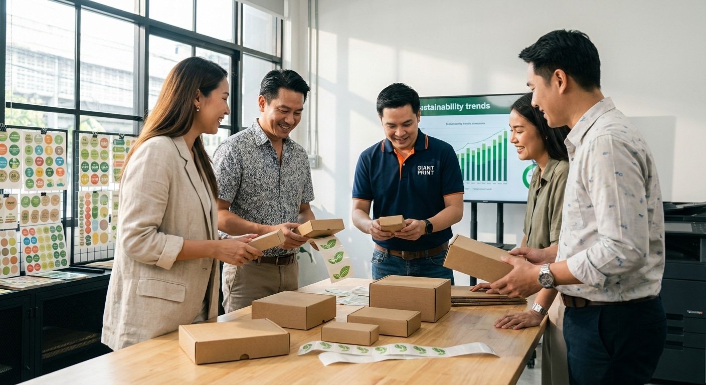 จับตาเทรนด์สิ่งพิมพ์ 2026: ฉลากรักษ์โลก ดันยอด SME - eco-friendly-print-trend-2026