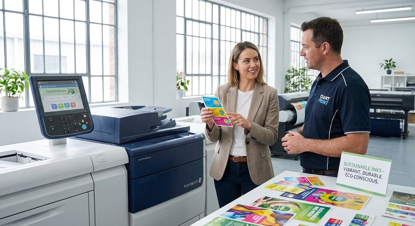 นวัตกรรมหมึกรักษ์โลก 2026 ยกระดับงานพิมพ์ SME - eco-friendly-printing-ink-trend