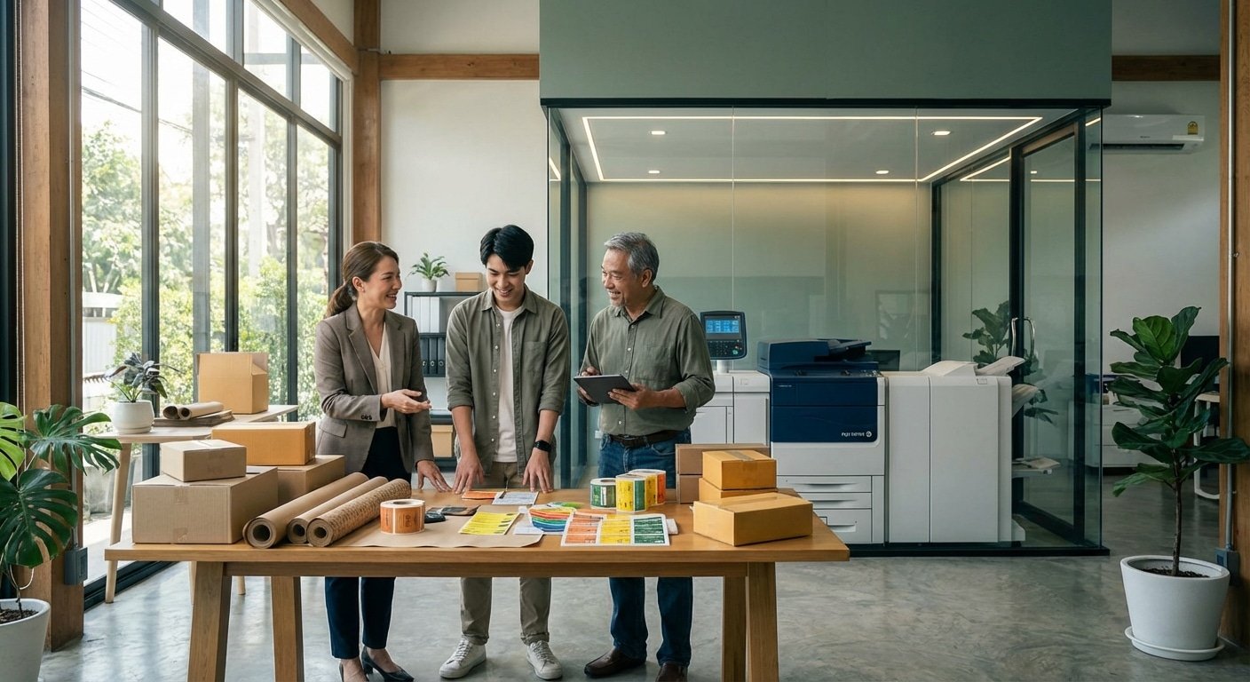 เทรนด์พิมพ์ 2026! หมึกรักษ์โลกอัปเกรดแพคเกจจิ้ง SME - eco-friendly-printing-tech-2026