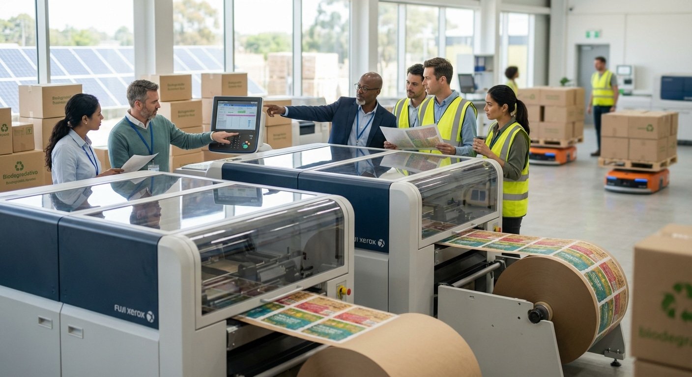 จับตาเทรนด์สิ่งพิมพ์ 2026! นวัตกรรมฉลากรักษ์โลกมาแรง - eco-friendly-printing-trend-2026