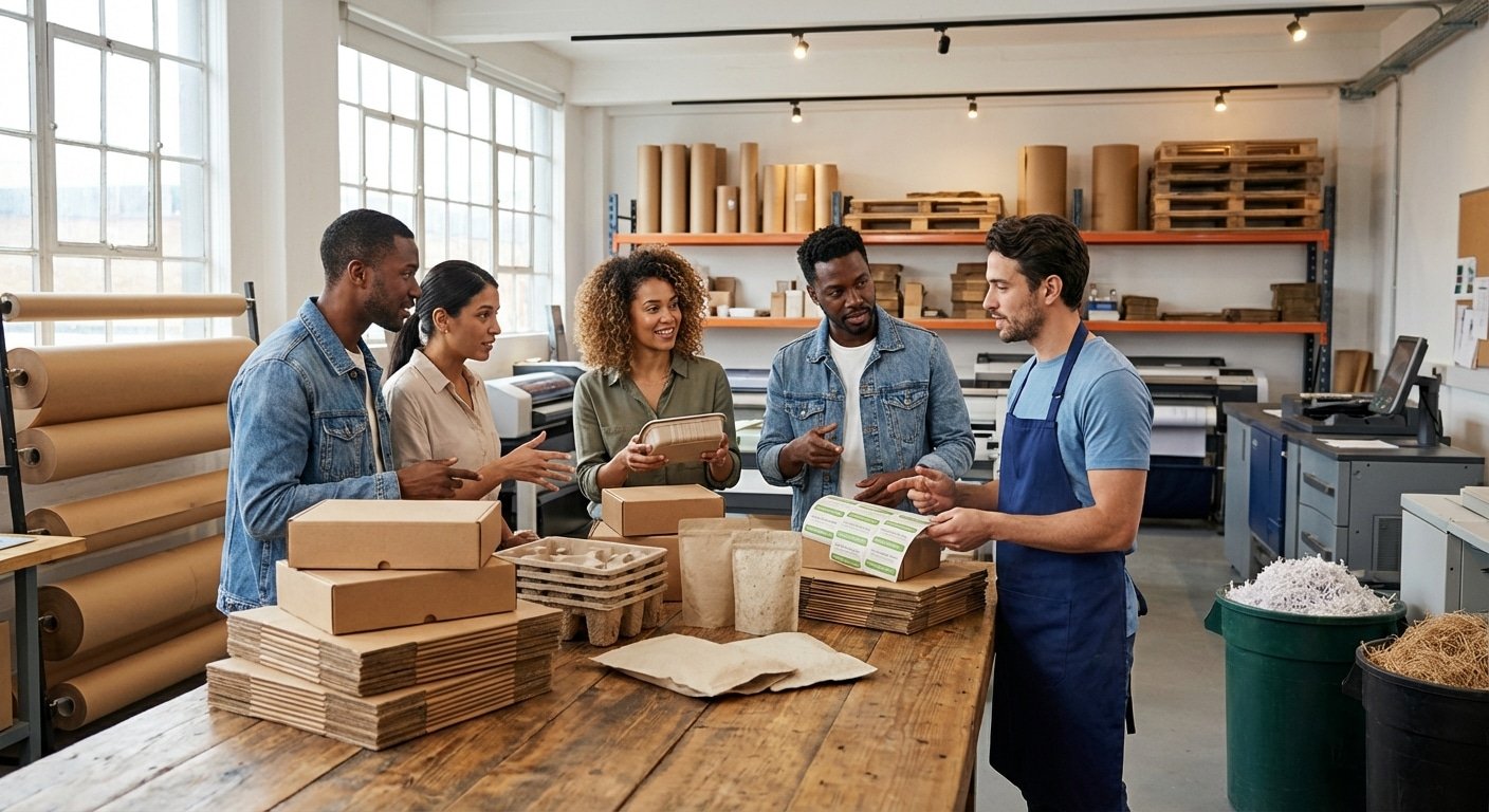 เทรนด์สิ่งพิมพ์ 2026! แพ็กเกจจิ้งรักษ์โลกดันแบรนด์ SME โต - eco-friendly-printing-trend-2026