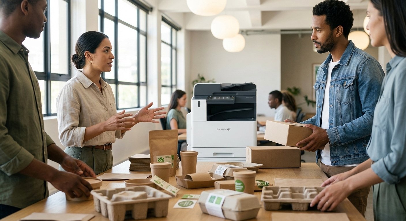 ส่องเทรนด์สิ่งพิมพ์ 2026! ฉลากและบรรจุภัณฑ์รักษ์โลกมาแรง - eco-friendly-printing-trend-2026