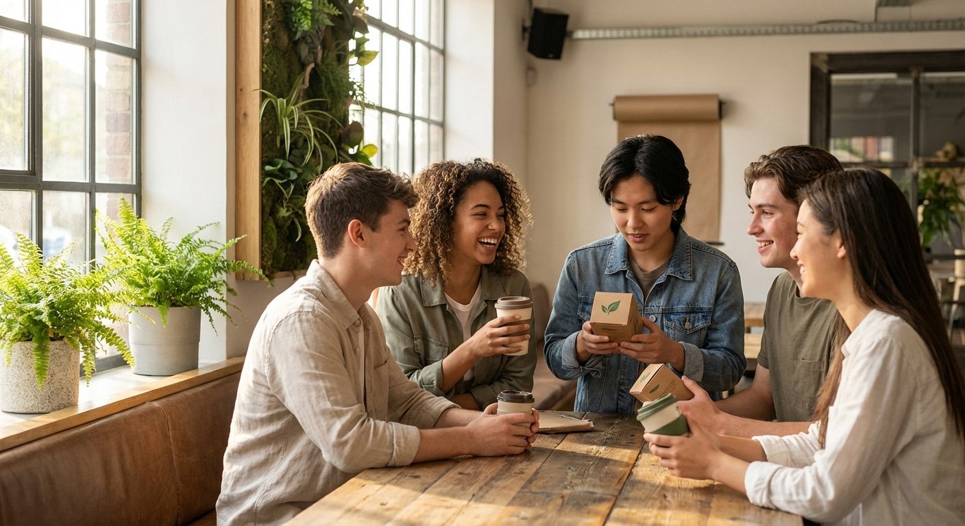 เทรนด์สิ่งพิมพ์รักษ์โลก 2026! อัปเกรดแบรนด์ SME มัดใจ Gen Z - eco-friendly-printing-trend-2026