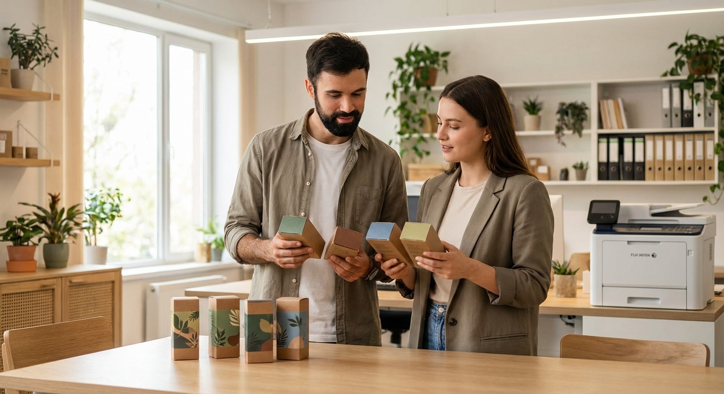 เทรนด์สิ่งพิมพ์ 2026! ฉลากและแพ็กเกจจิ้งรักษ์โลกดันยอด SME - eco-friendly-printing-trend-2026