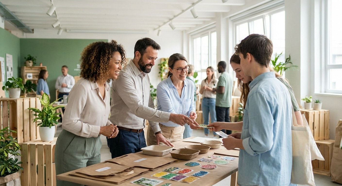 เทรนด์สิ่งพิมพ์รักษ์โลก 2026! ดัน SME สู่ Green Branding - eco-friendly-printing-trend-2026