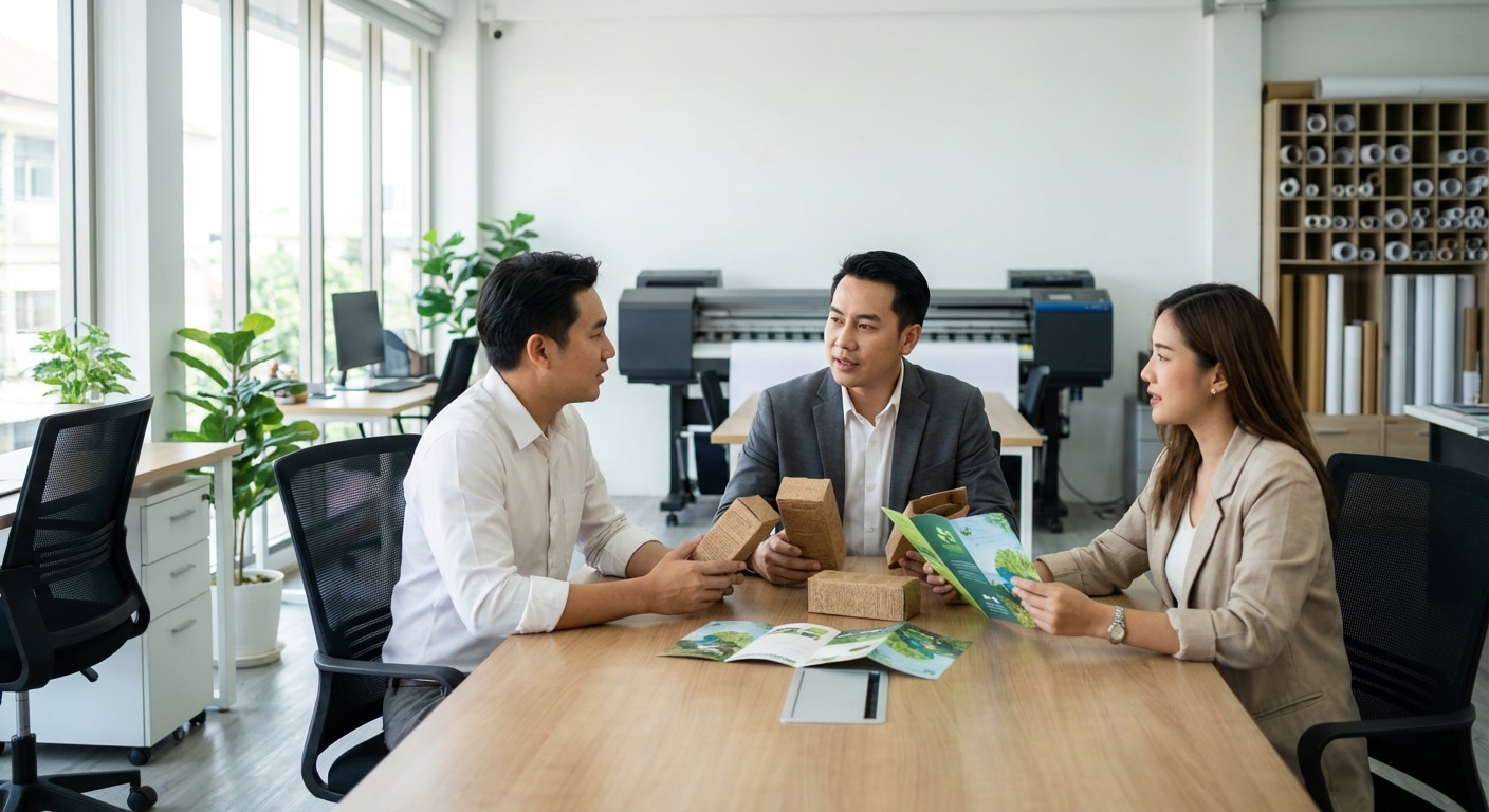 จับตาเทรนด์สิ่งพิมพ์ 2026! แพ็กเกจจิ้งรักษ์โลกพลิกโฉม SME - eco-friendly-printing-trend-2026