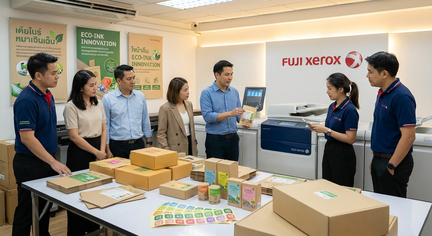 เทรนด์สิ่งพิมพ์ 2026! หมึกรักษ์โลกดันยอดขาย SME - eco-friendly-printing-trend