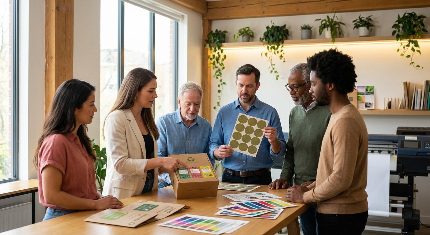 เทรนด์สิ่งพิมพ์รักษ์โลก 2026 นวัตกรรมใหม่ที่ SME ต้องรู้ - eco-friendly-printing-trends-2026