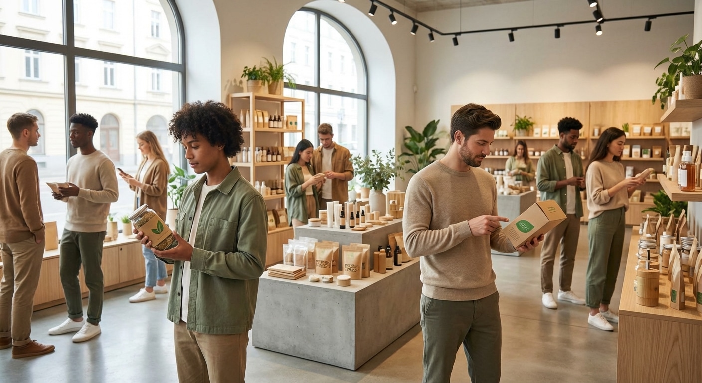 เลิกใช้พลาสติก? เจาะเทรนด์ 'สติ๊กเกอร์รักษ์โลก' ทางรอดแบรนด์ยุค 2026 ที่ลูกค้ามองหา - eco-friendly-sticker-label-trend-2026