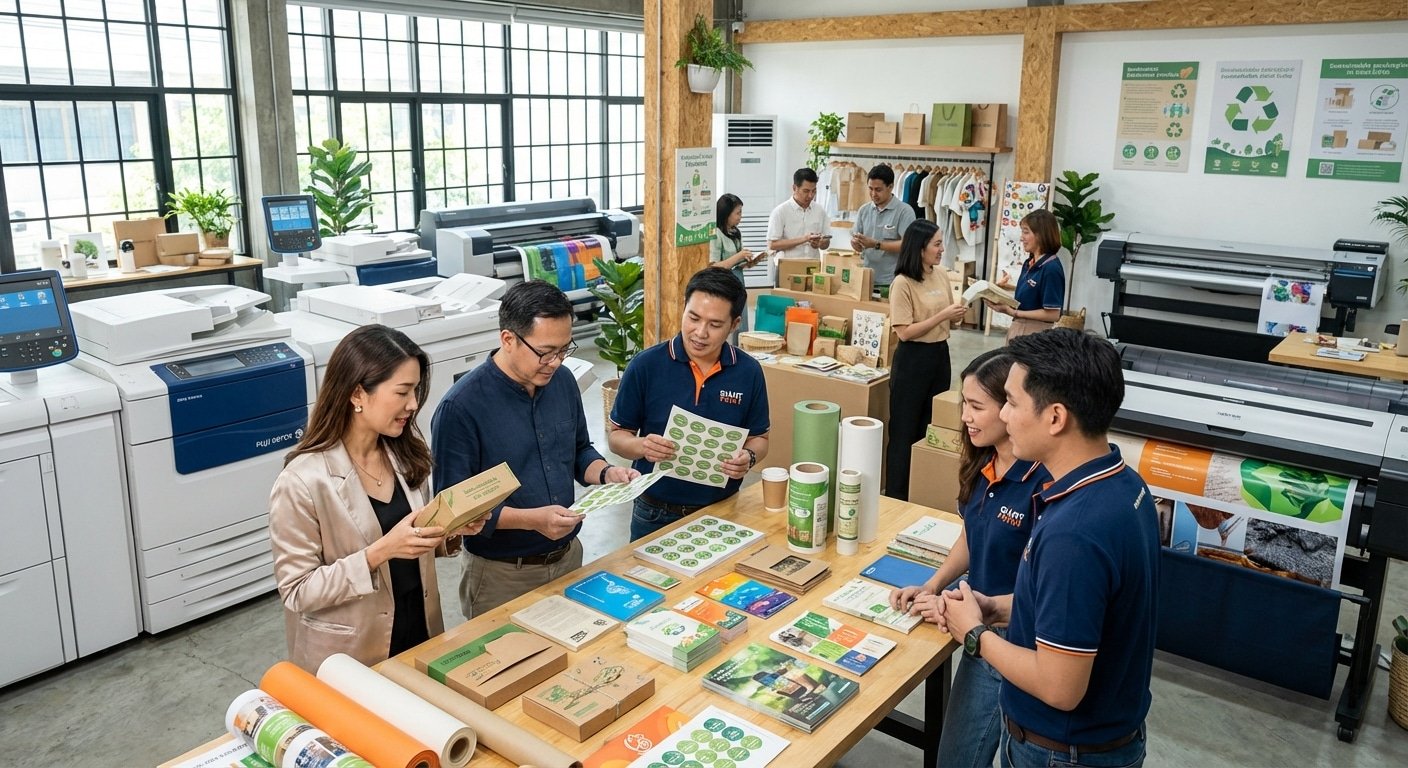 เจาะเทรนด์รักษ์โลก 2026! สติ๊กเกอร์และแพคเกจจิ้ง Eco มาแรง - eco-friendly-sticker-packaging-trend