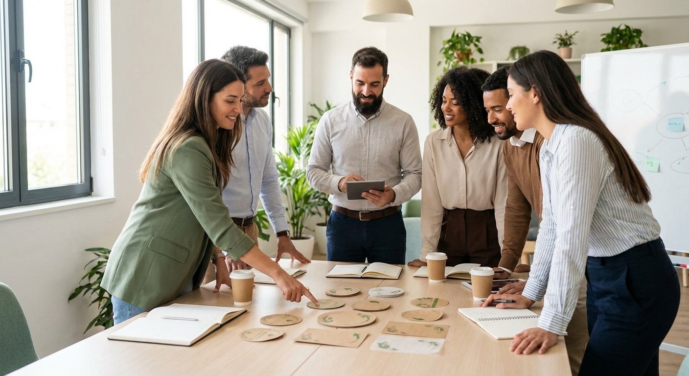 เทรนด์พิมพ์รักษ์โลก 2026! ส่องสติ๊กเกอร์ Eco ย่อยสลายได้ - eco-friendly-sticker-trend-2026