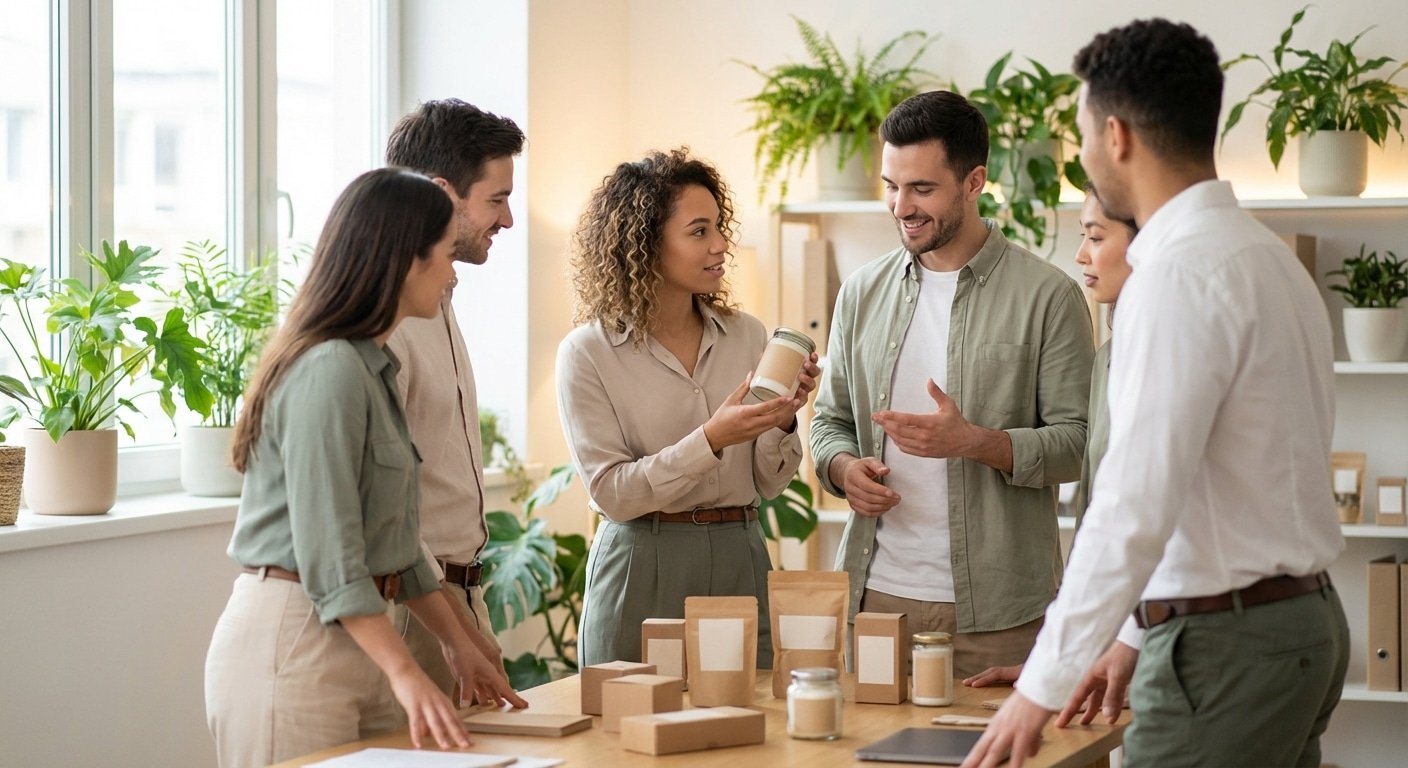 เทรนด์ออกแบบโลโก้-ฉลาก 2026! สไตล์ Eco-Minimal โดนใจลูกค้า - eco-minimal-design-trend-2026