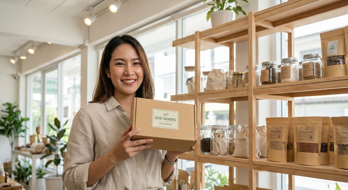 เทรนด์แพ็กเกจจิ้ง 2026! สิ่งพิมพ์รักษ์โลกดันยอด SME - eco-packaging-print-trends-2026