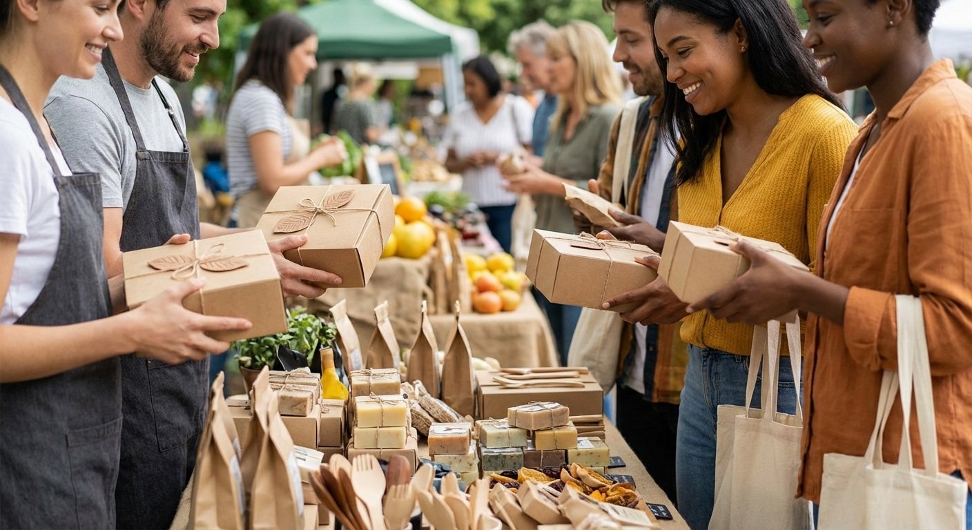 เทรนด์รักษ์โลก 2026! แพคเกจจิ้งกระดาษคราฟท์ดันยอด SME - eco-packaging-trend-2026