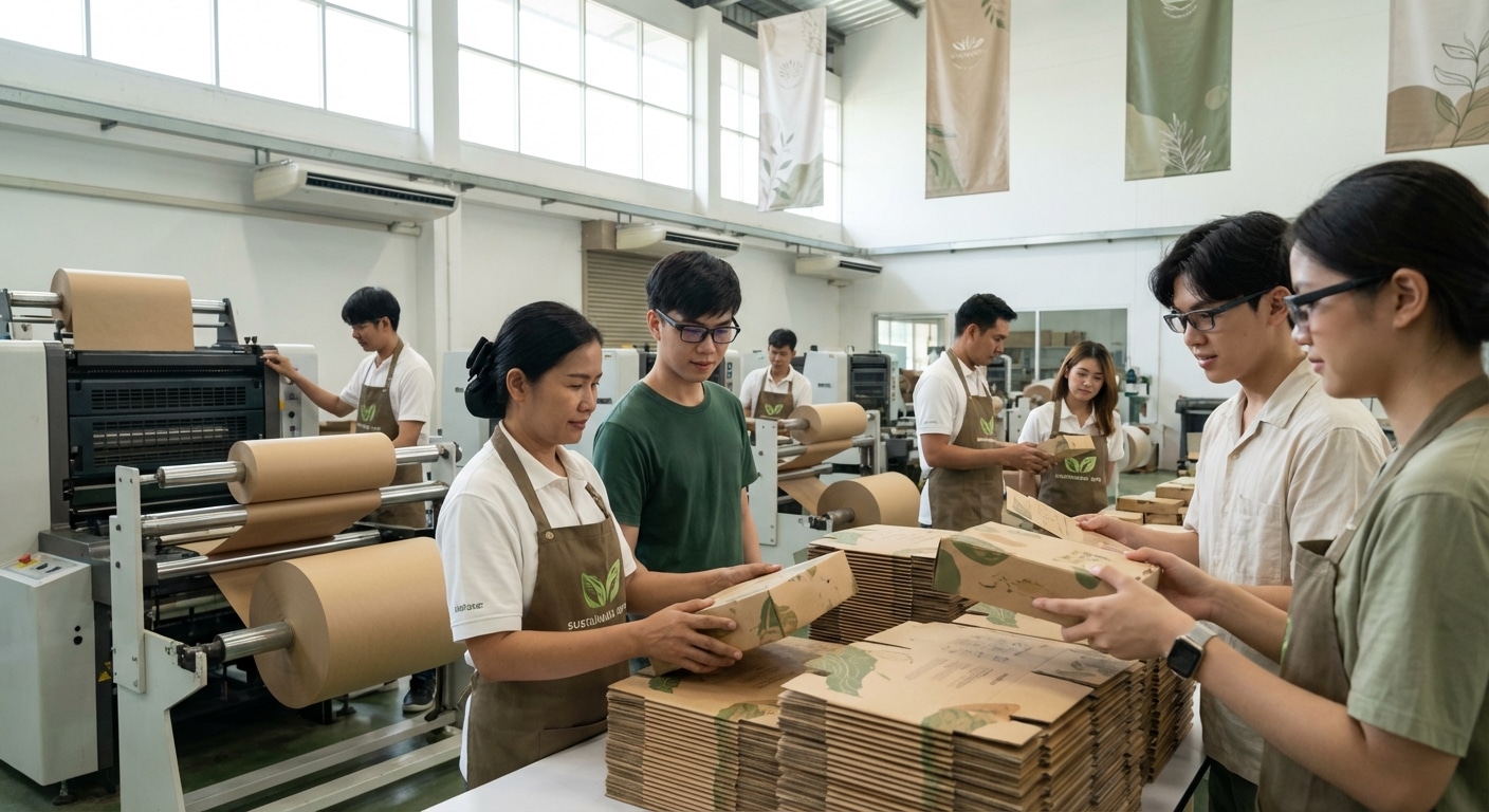 ปรับด่วน! เทรนด์ 'Eco-Printing' ปี 2026 ทางรอดธุรกิจไทยที่ลูกค้า Gen Z มองหา - eco-printing-sustainability-trends-2026