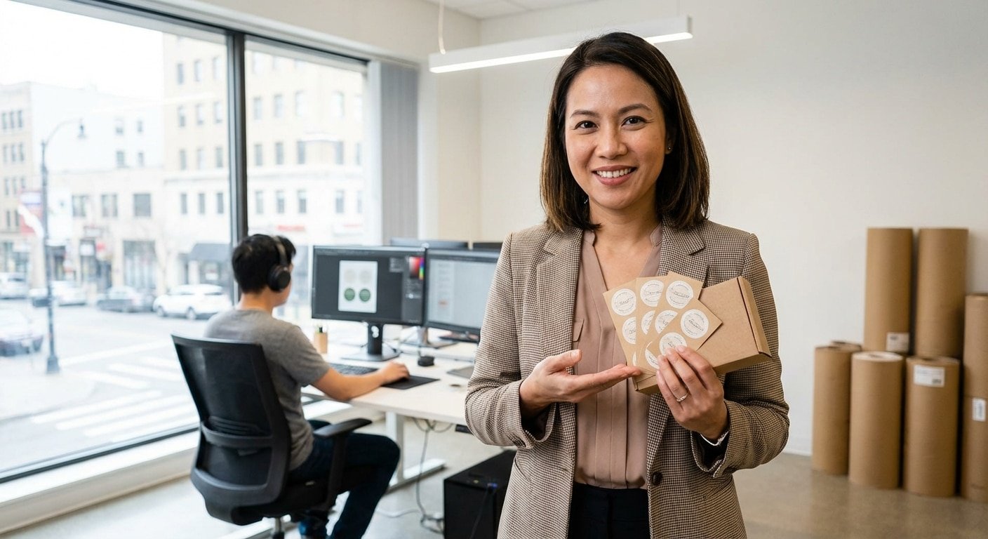 อัปเดตเทรนด์ 2026: สติ๊กเกอร์รักษ์โลกมาแรง SME ต้องรู้! - eco-sticker-trend-2026