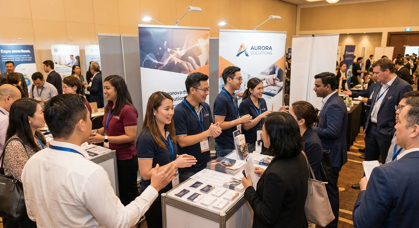 จัดบูธยังไงให้คนรุม? 5 สื่อสิ่งพิมพ์ที่ร้าน SME ต้องมี! - event-booth-printing-marketing