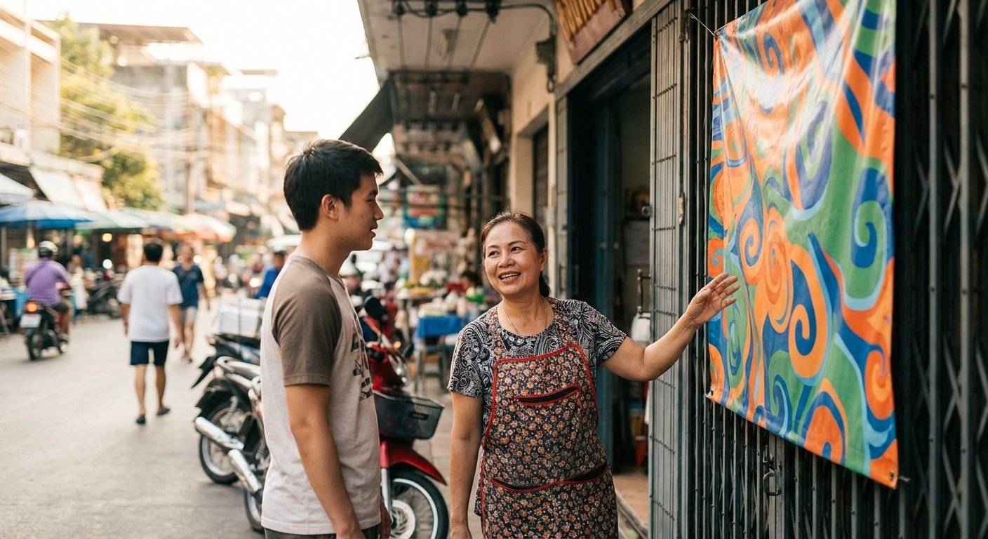 เคล็ดลับออกแบบป้ายไวนิล ดึงดูดลูกค้าใน 3 วินาที! - eye-catching-vinyl-sign-design