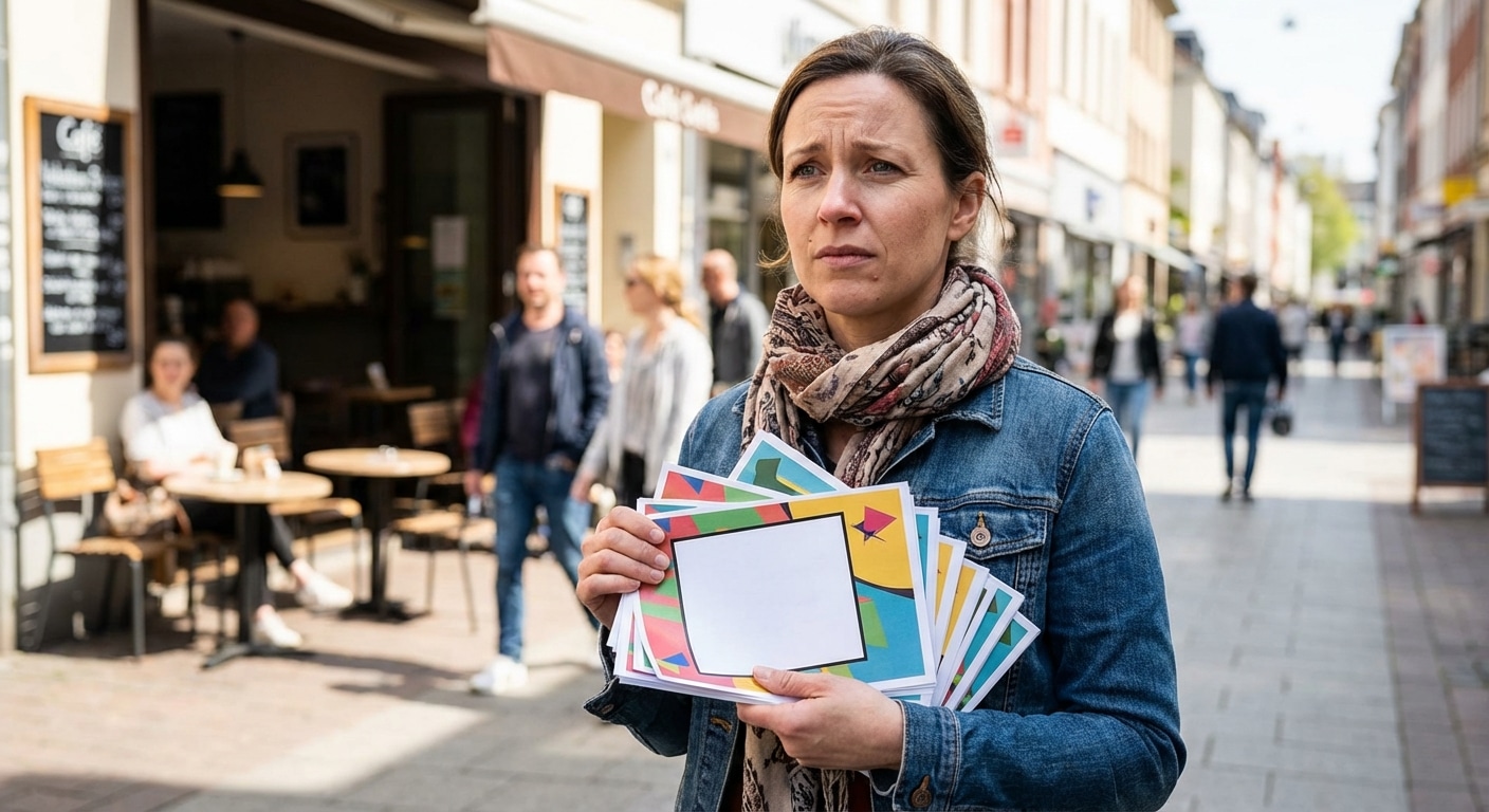 ค่าแอดแพง! พลิกเกมธุรกิจปี 2026 ด้วย 'ใบปลิว+QR Code' ดึงลูกค้าเข้า Line OA ต้นทุนถูกกว่า 10 เท่า - flyer-qr-code-marketing-offline-to-online-strategy-2026