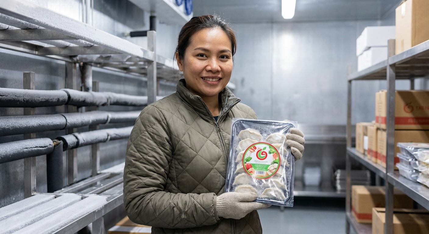 ทริคเด็ด SME! วิธีเลือกสติ๊กเกอร์สินค้าแช่แข็งให้ทนน้ำ - frozen-food-sticker-guide