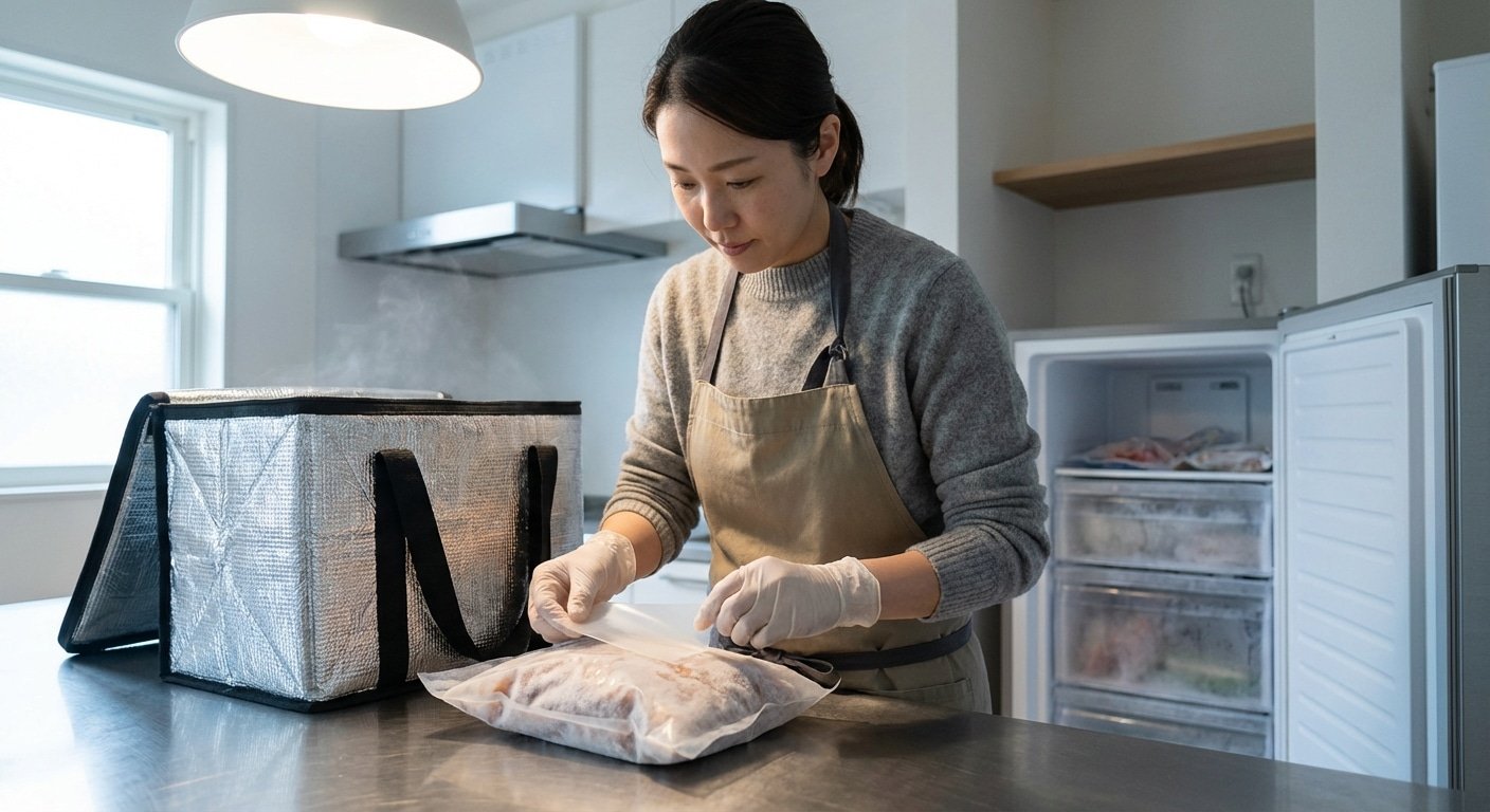 คู่มือ 2026! เลือกสติ๊กเกอร์ติดสินค้าแช่แข็งยังไงไม่ให้หลุด - frozen-food-sticker-guide