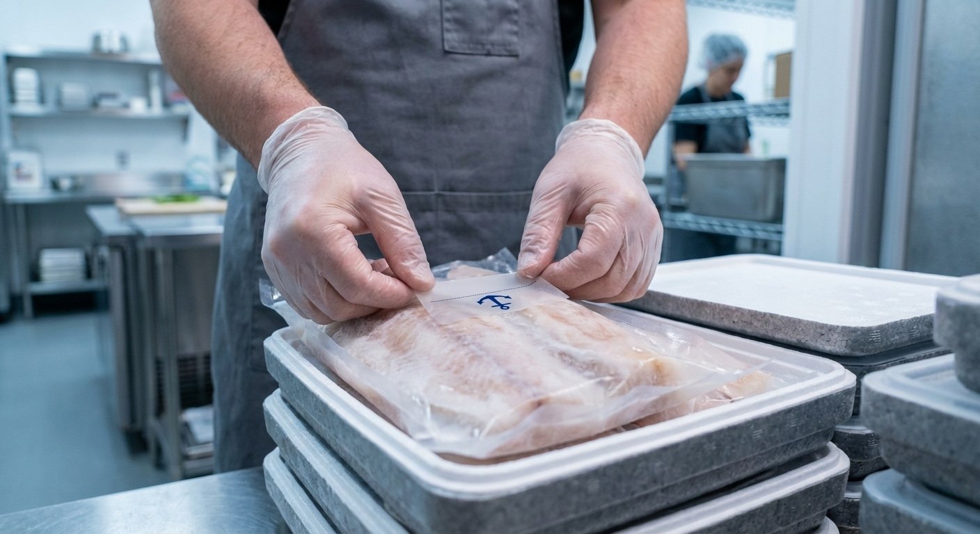 ทริคเลือกสติ๊กเกอร์ติดอาหารแช่แข็ง ทนน้ำ ไม่ลอก! - frozen-food-waterproof-sticker-guide