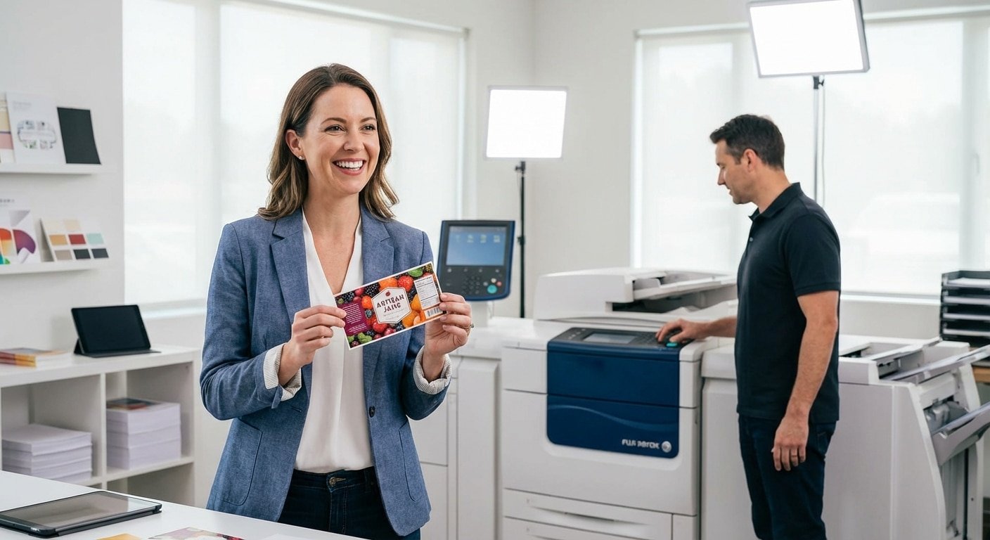 เทคโนโลยี Fuji Xerox 2026: พิมพ์ฉลากสีสด สั่งน้อยก็คุ้ม! - fuji-xerox-digital-print