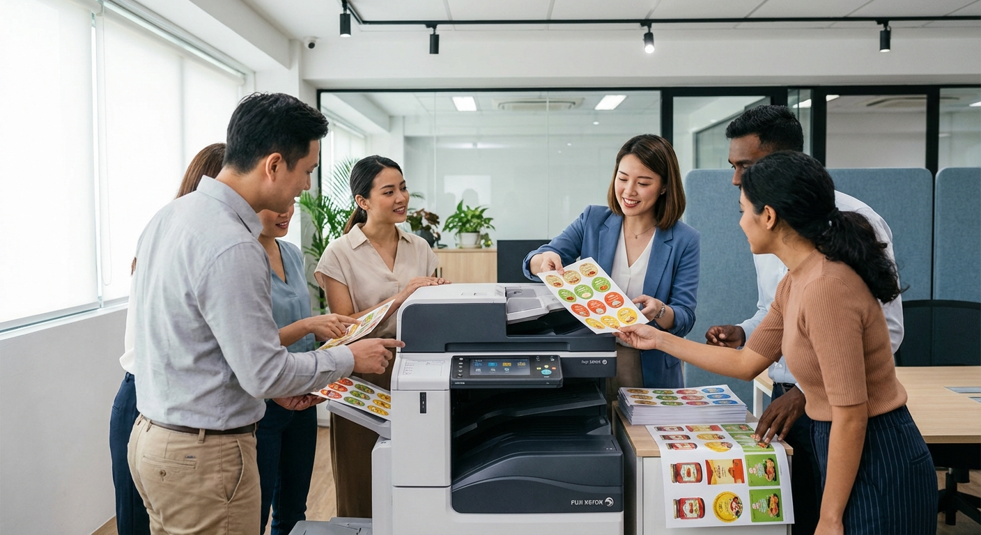 รู้จักเทคโนโลยีเครื่องพิมพ์ Fuji Xerox ตัวช่วย SME ลดต้นทุน - fuji-xerox-digital-printing-tech
