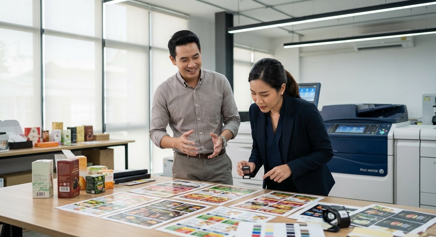 นวัตกรรมพิมพ์ 2026: Fuji Xerox ยกระดับฉลาก SME - fuji-xerox-label-printing-2026