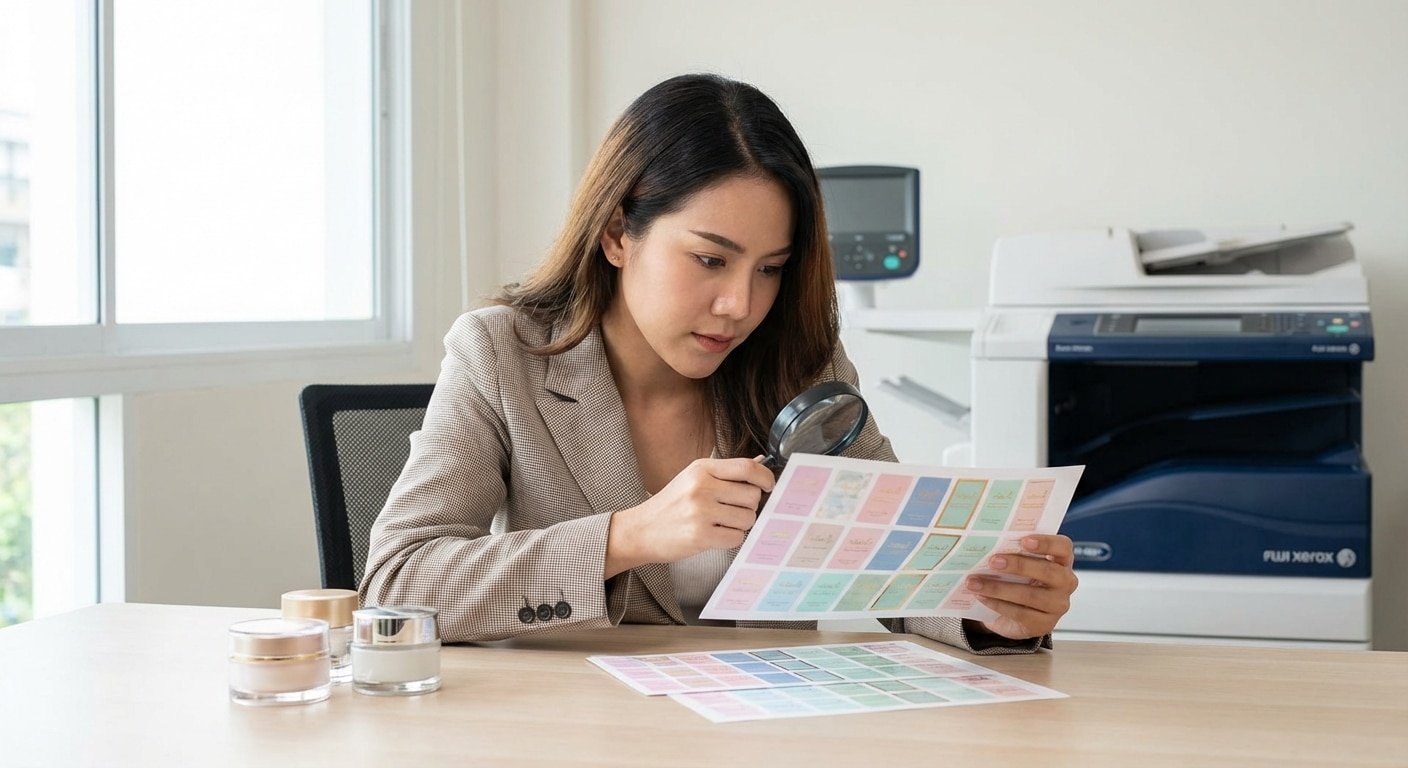 เจาะลึกเทคโนโลยี Fuji Xerox พิมพ์ฉลากจิ๋วคมชัดทุกตัวอักษร - fuji-xerox-label-printing-tech