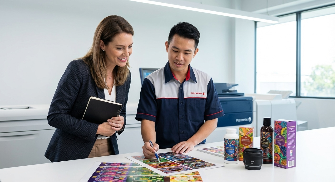 ทำไมต้อง Fuji Xerox? ส่องเทคโนโลยีพิมพ์ฉลากสินค้าสีสด - fuji-xerox-label-printing-tech